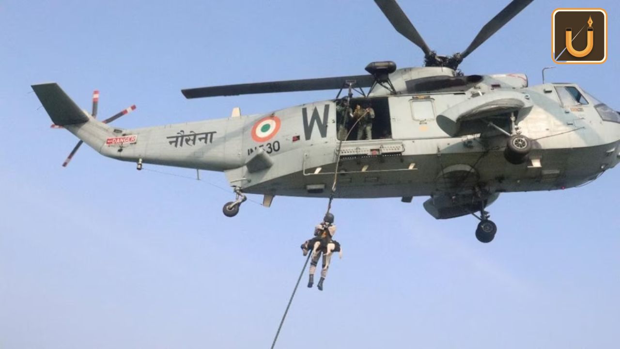 Usthadian Academy / Indian Navy's 'Prasthan' Exercise Off Mumbai Coast | 12 dec 2023 Usthadian Academy / Indian Navy's 'Prasthan' Exercise Off Mumbai Coast